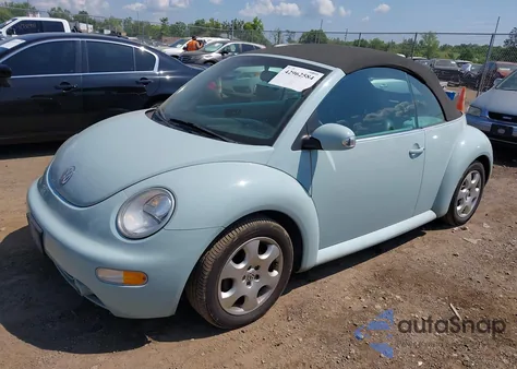 2003 Volkswagen New Beetle Gls from USA, damaged, VIN 3VWCK21Y23M330700